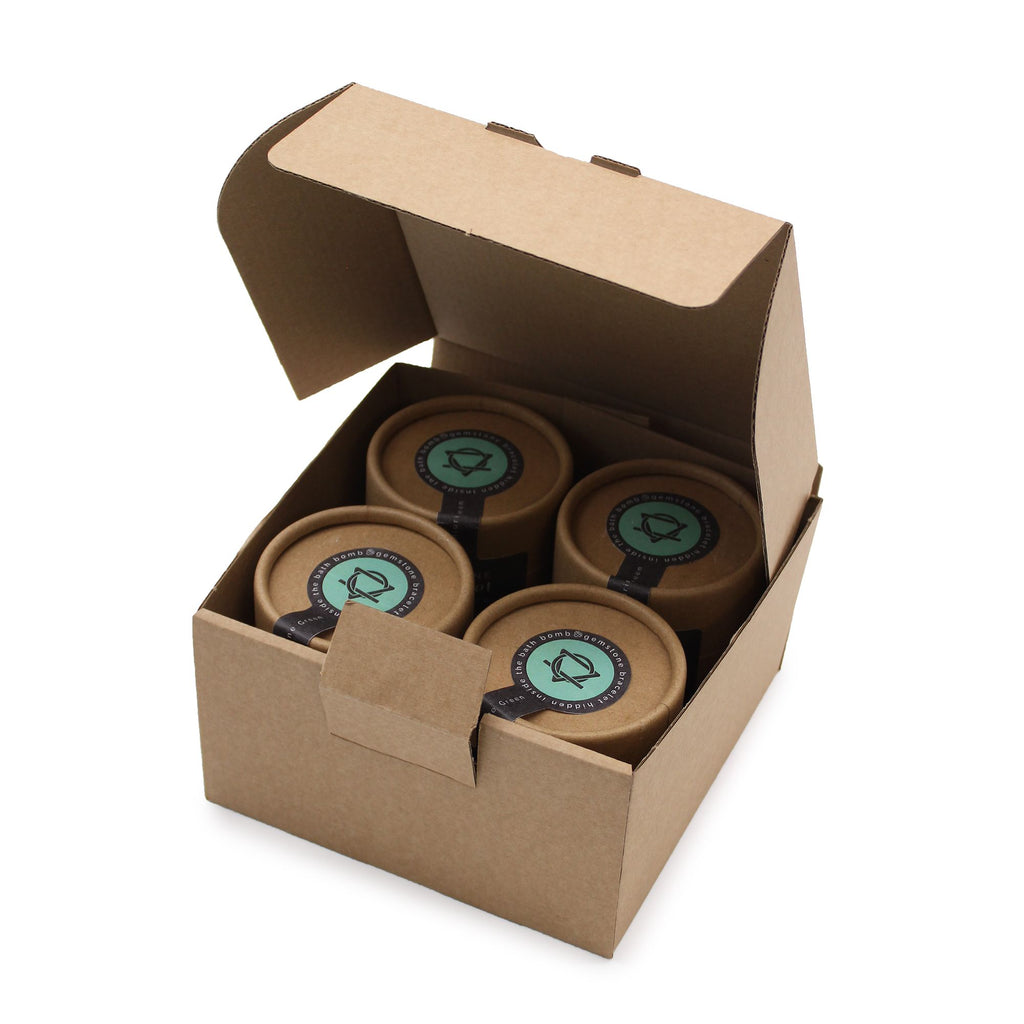 Bracelet en améthyste et bombe de bain